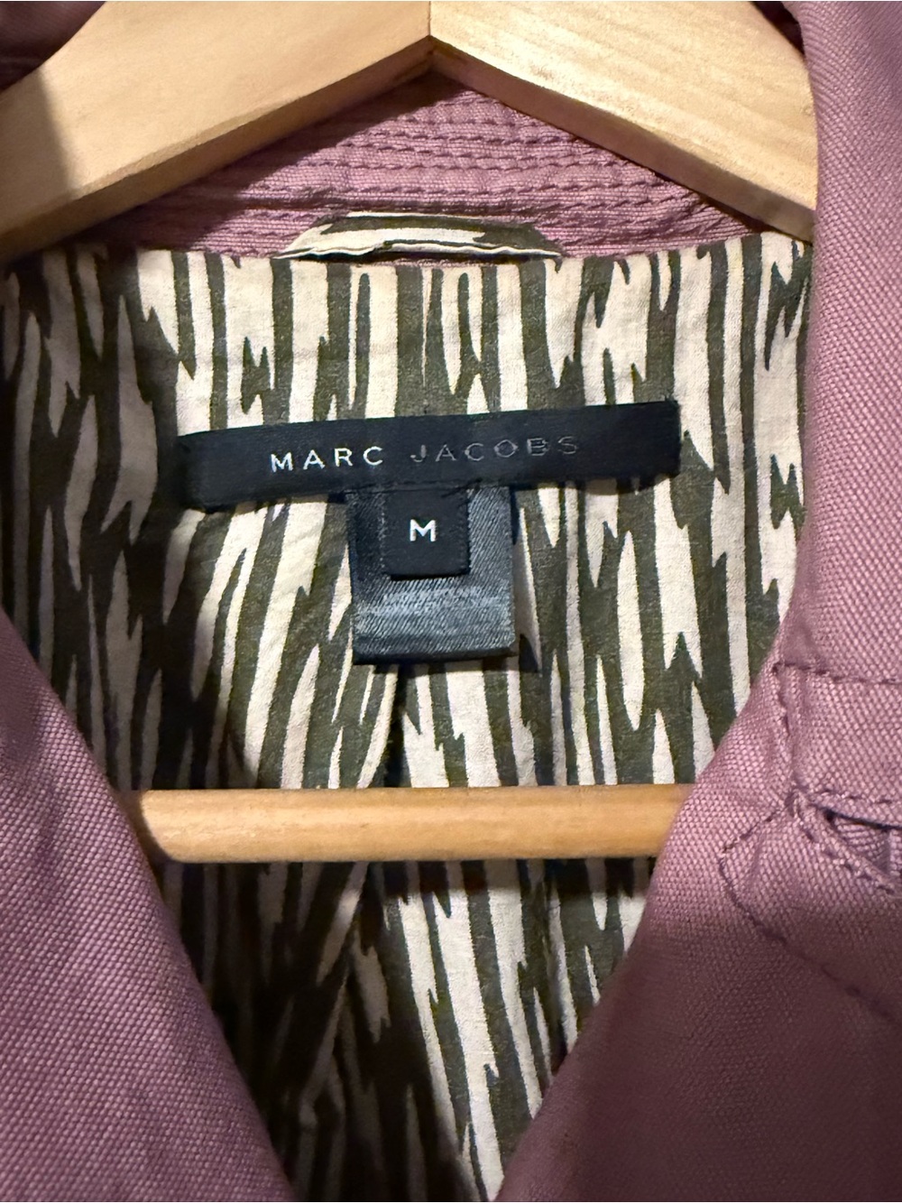 Marc Jacobs Rose Pink Double-Breasted Trench Coat with Belt - Picture 2 of 5